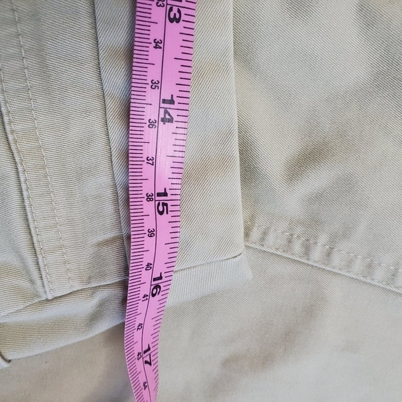 Lands End Womens 12 P khaki pants - Picture 9 of 10